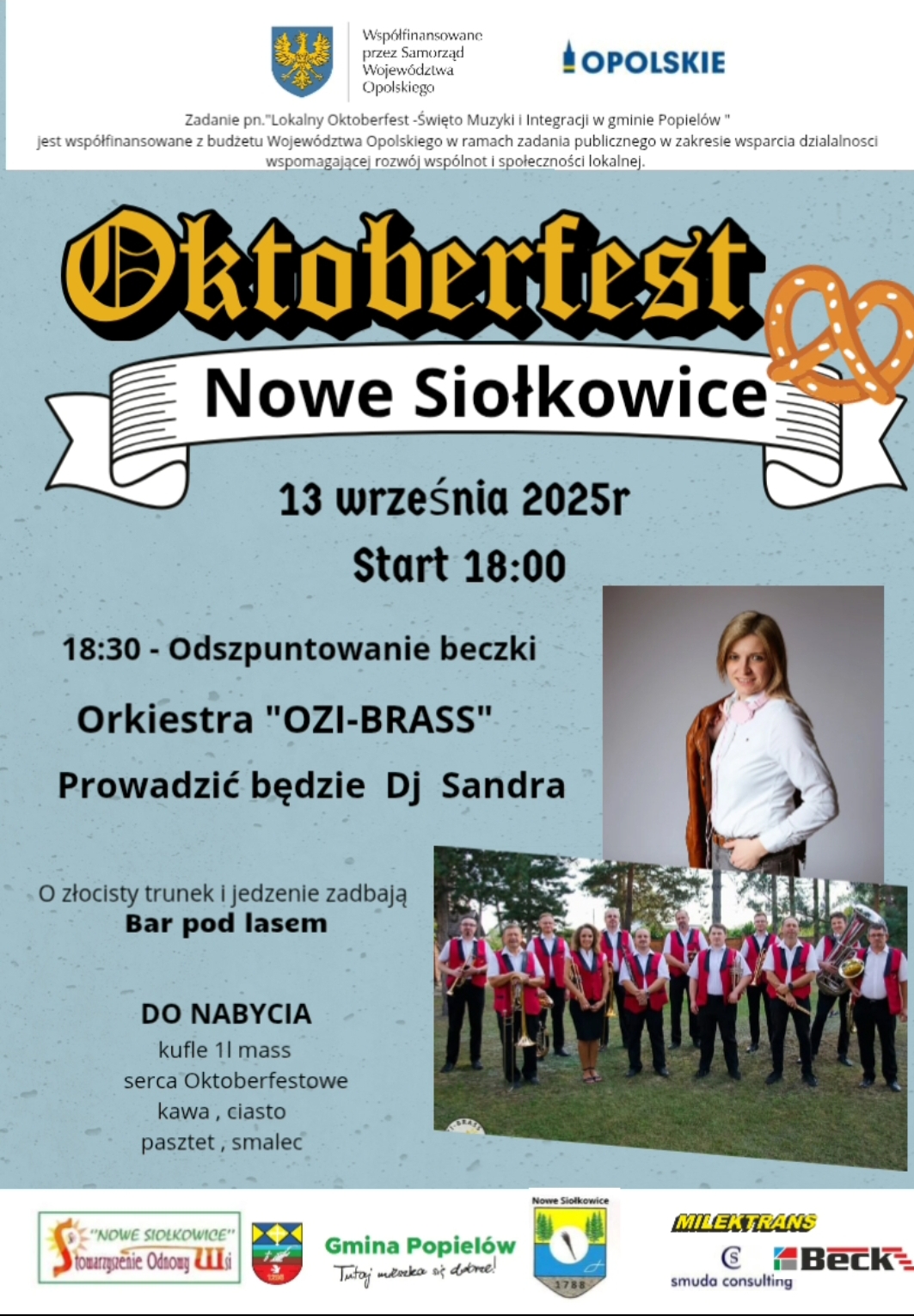 Nowe Siołkowice Oktoberfest - Sobota 13.09.2025! Nowe Siołkowice Oktoberfest - Sobota 13.09.2025!