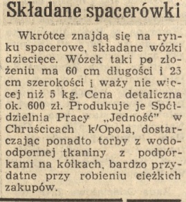 Wózki z "Jedności" Wózki z "Jedności"