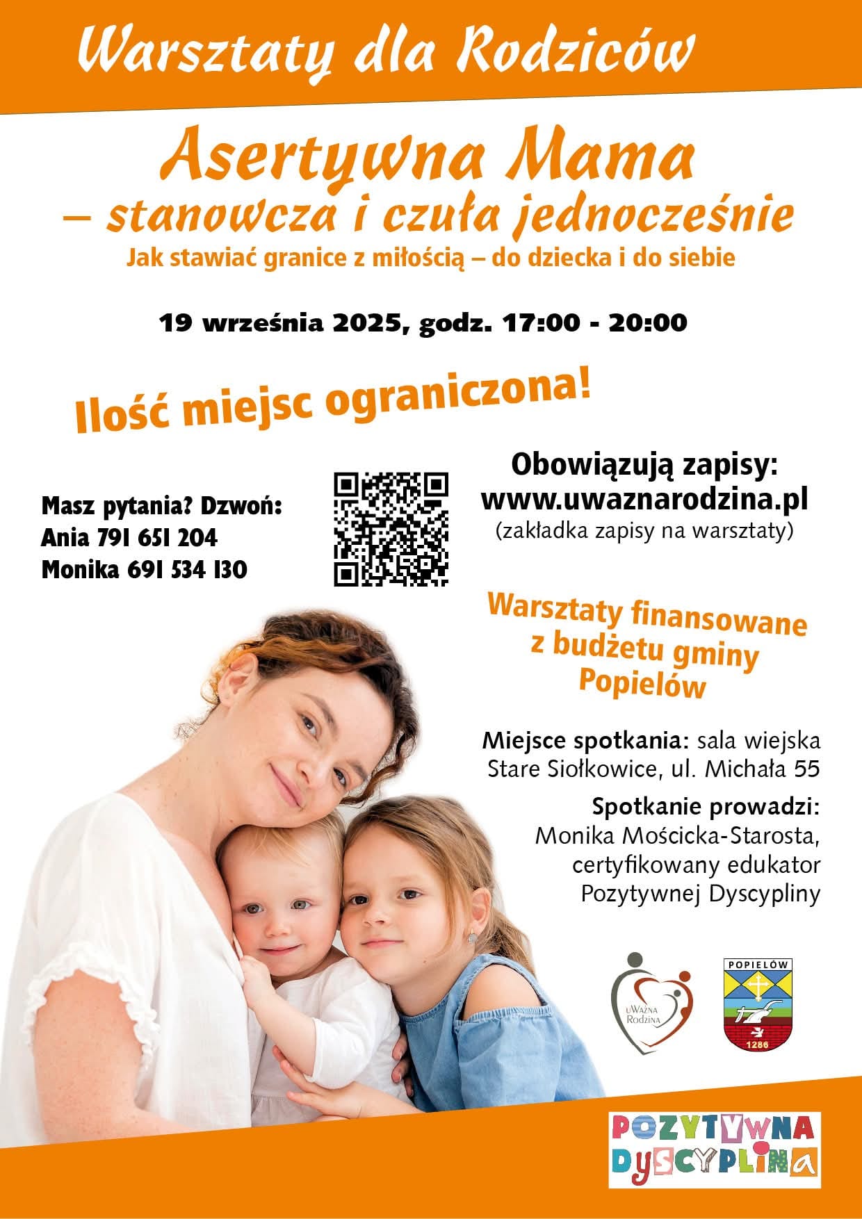Warsztaty dla Rodziców – Asertywna Mama Warsztaty dla Rodziców – Asertywna Mama