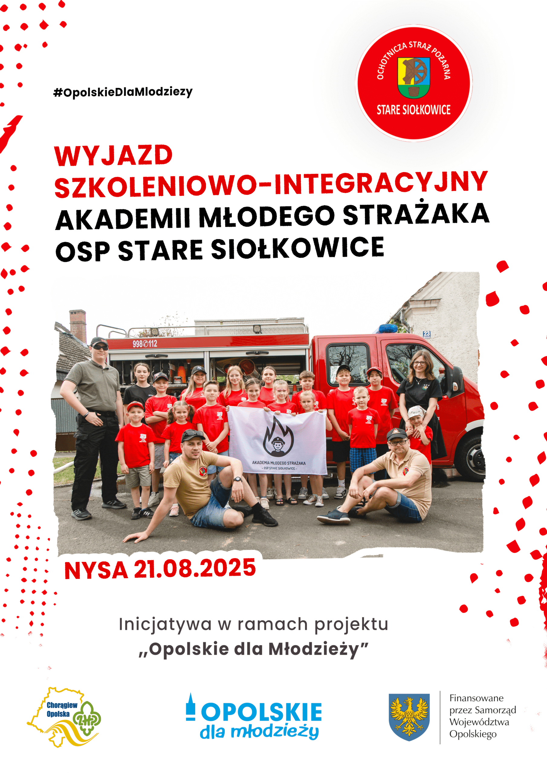 Wyjazd szkoleniowo-integracyjny Akademii Młodego Strażaka OSP