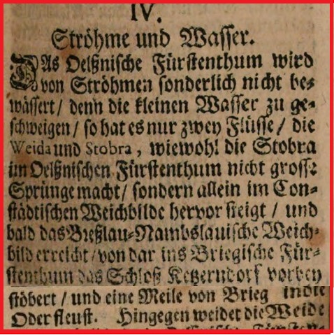 Dawne dopływy Odry. Część III. Stobrawa i Siegwiżdż - rzeka zapomniana