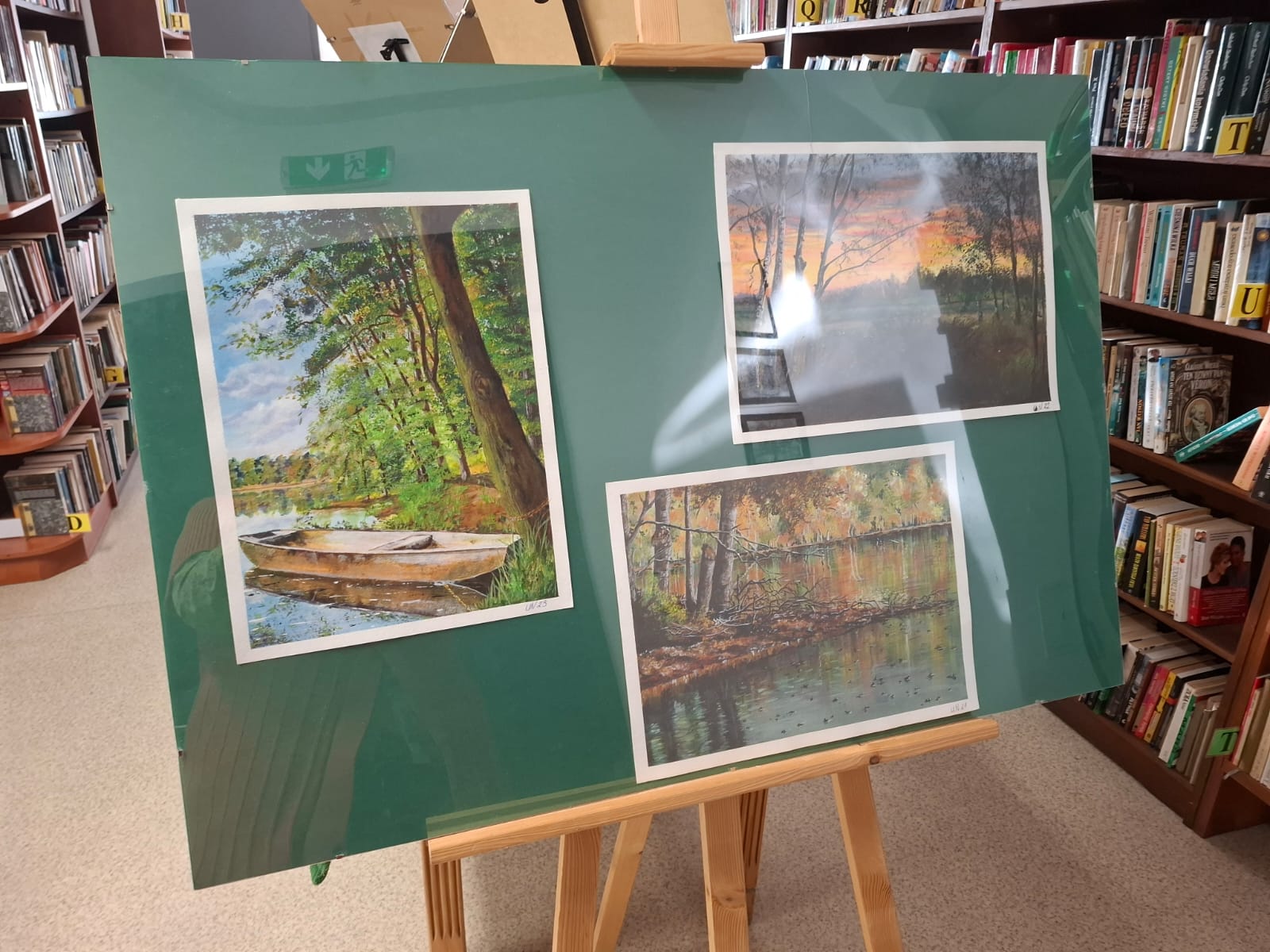 Otwarcie wystawy twórczości Urszuli Nawrath w Bibliotece w Starych Siołkowicach [ZDJĘCIA]