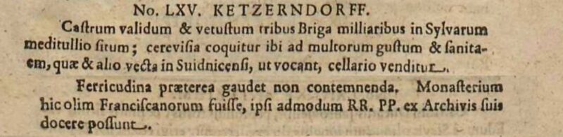 Ciekawostka historyczna. W Karłowicach warzono znane, smaczne piwo.