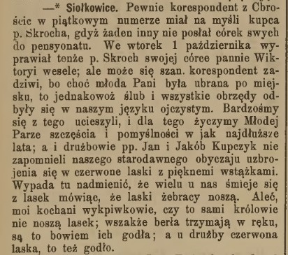 Na strychach Siołkowic i Popielowa - wesele po śląsku