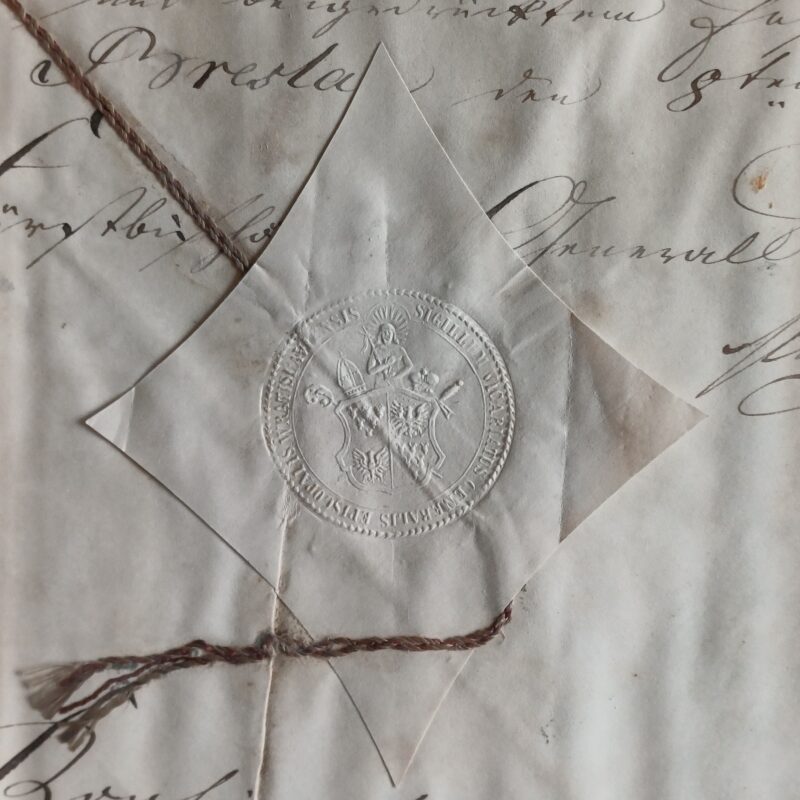 Pieczęcie 2 [Pieczęć Dekanatu Siołkowickiego 1811 r.]