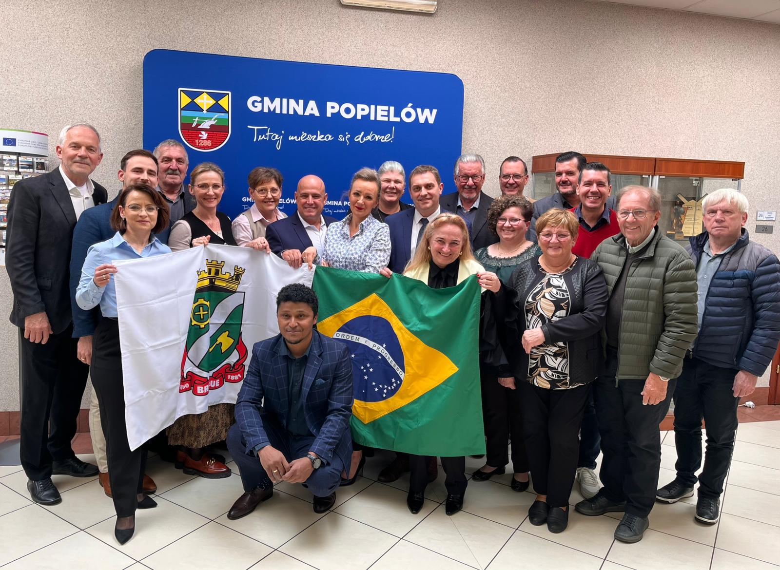 Delegacja z Brazylii odwiedziła Gminę Popielów i Stare Siołkowice
