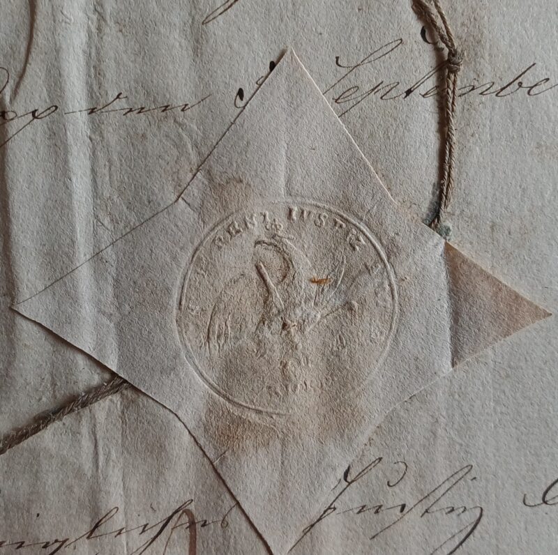 Pieczęcie 2 [Pieczęć Dekanatu Siołkowickiego 1811 r.]