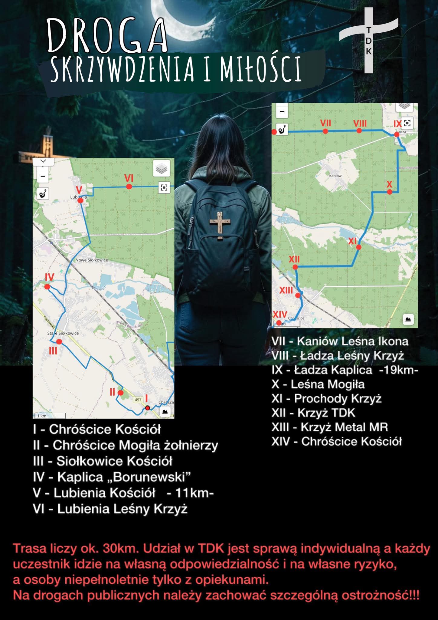 Nocna Droga Krzyżowa przejdzie przez Stare Siołkowice