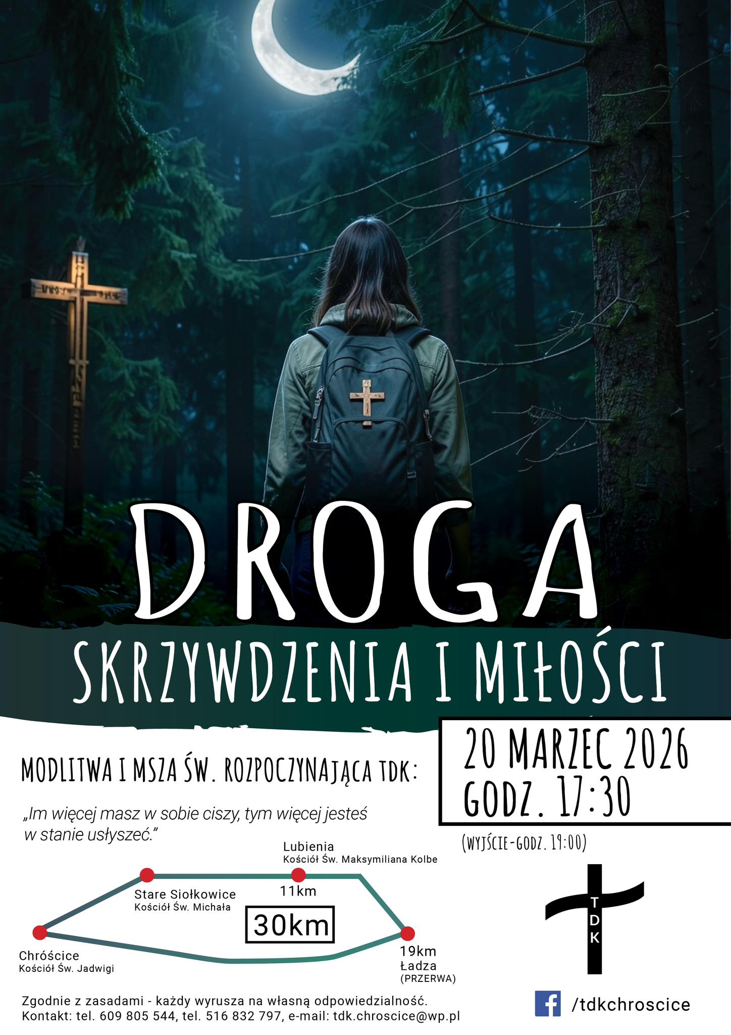 Nocna Droga Krzyżowa przejdzie przez Stare Siołkowice