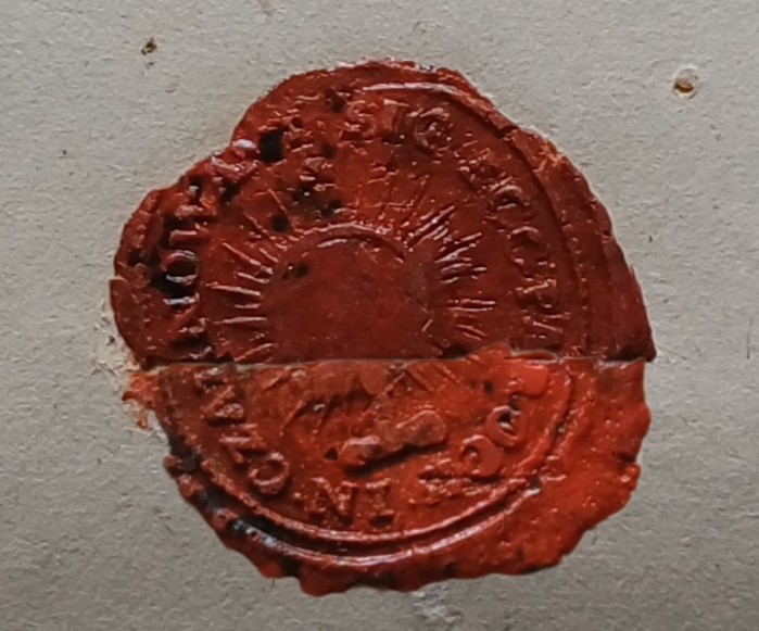 Pieczęcie 2 [Pieczęć Dekanatu Siołkowickiego 1811 r.]