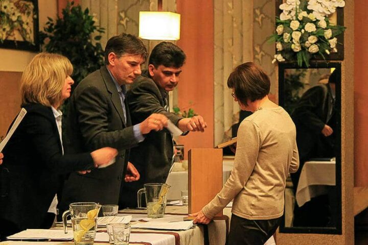 Jednogłośnie i jednomyślnie wybraliśmy nowego sołtysa!