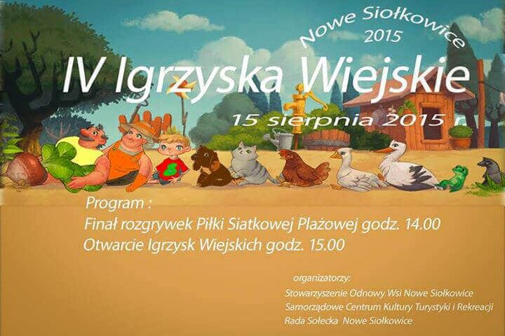 W sobotę zapraszamy na „Igrzyska Wiejskie”
