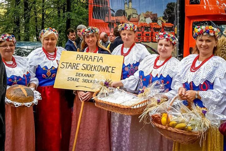 Dekanat Stare Siołkowice - Dożynki diecezjalne na Górze św. Anny