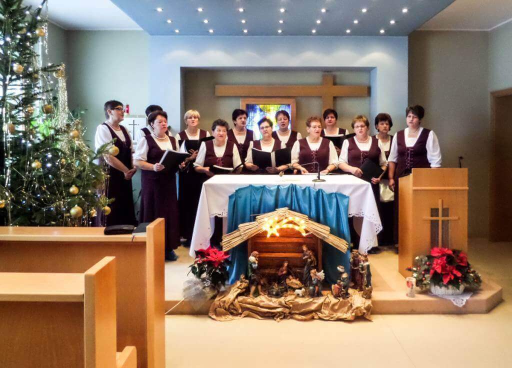 Muzyczny wolontariat - Siołkowiczanki zaśpiewały w Centrum Opieki Paliatywnej Caritas