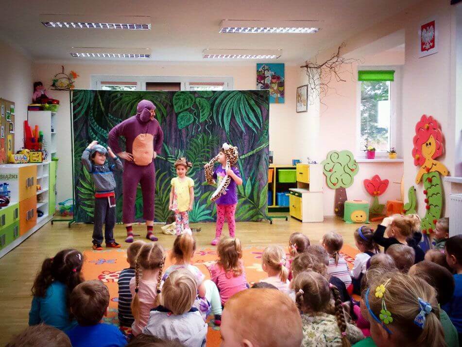 Odwiedził nas teatrzyk „Z muzyką wśród zwierząt”