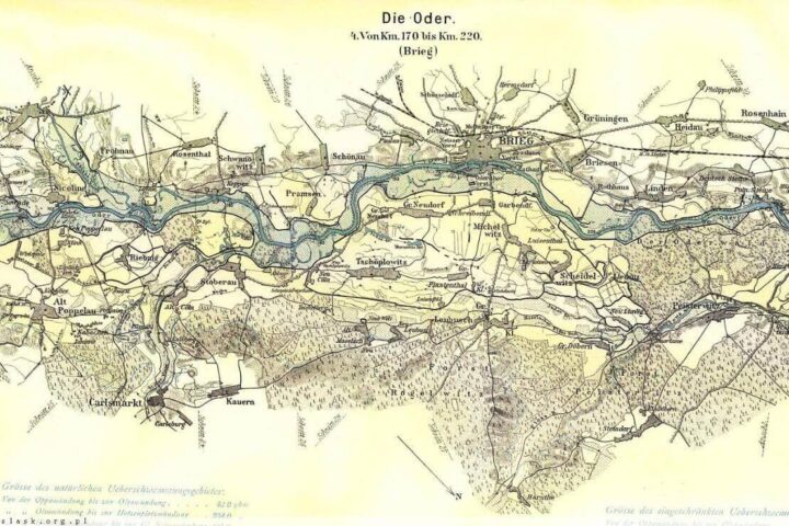 Ciekawostka historyczna. Mapa Starych Siołkowic i okolic z 1896 roku