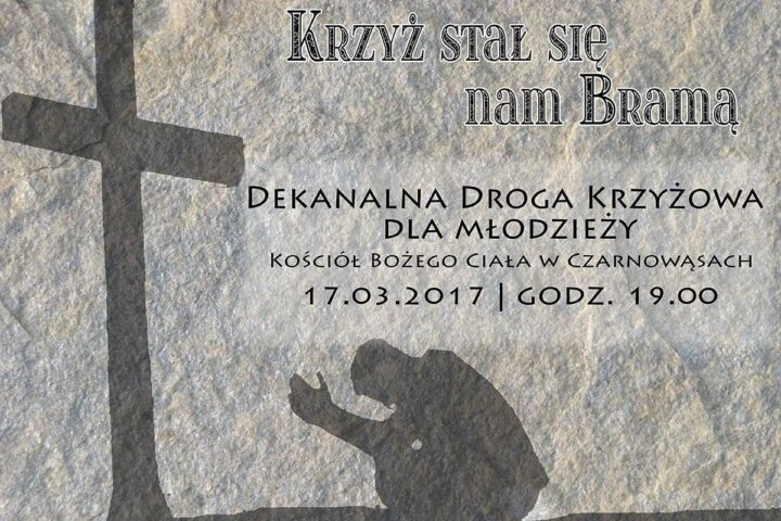 Dekanalna Młodzieżowa Droga Krzyżowa w Czarnowąsach