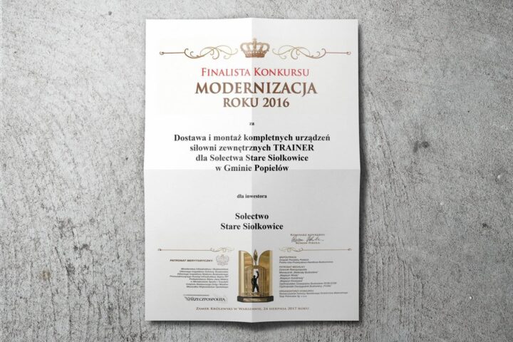 Stare Siołkowice - Modernizacja Roku 2016