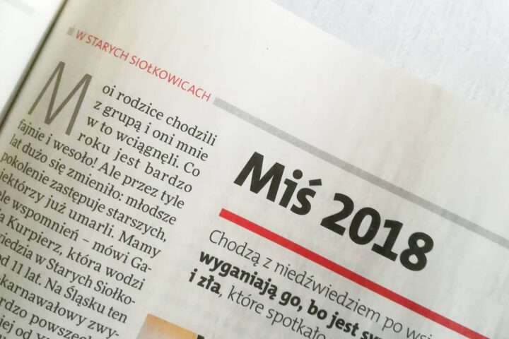 Siołkowicki niedźwiedź 2018 w "Gościu Niedzielnym"