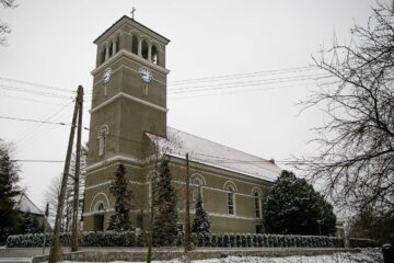 Kościół w Starych Siołkowicach Zima 2018