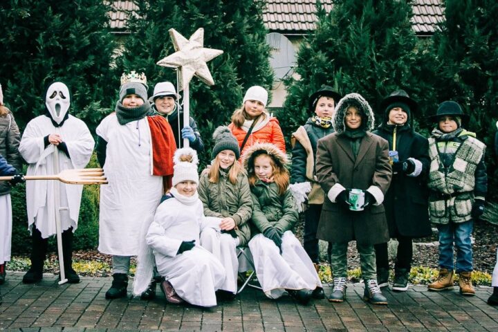 Rozśpiewani kolędnicy z Siołkowic