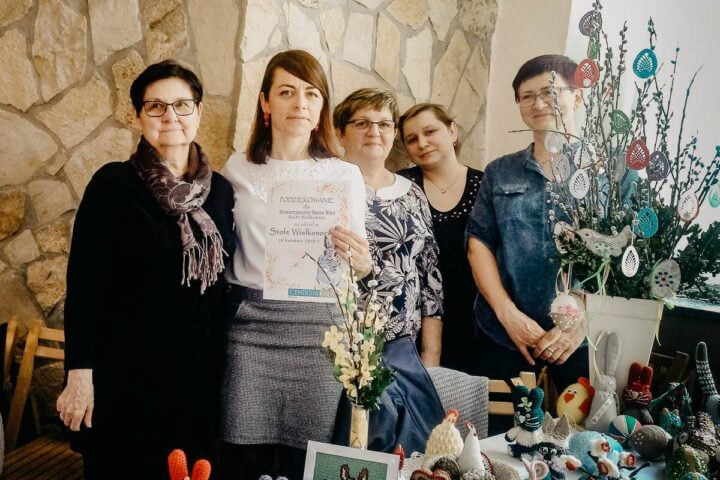 Siołkowickie talenty się nie marnują! Stół Wielkanocny w Popielowie!