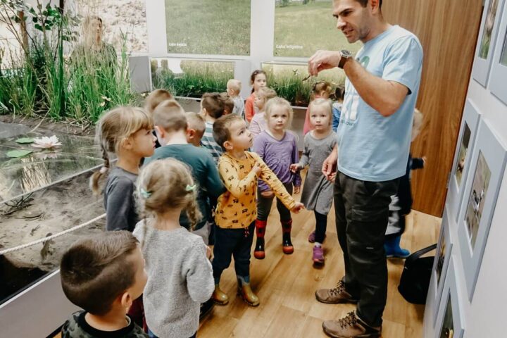 Przedszkolaki wzięły udział w wycieczce do Stobrawskiego Parku Krajobrazowego