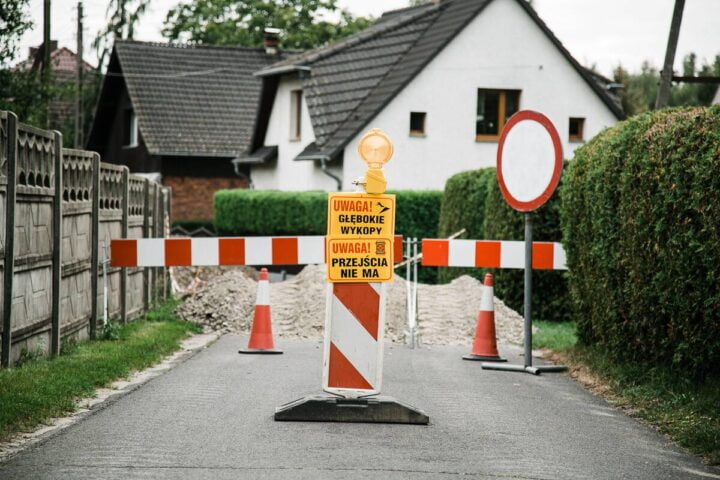 Stare Siołkowice trwa remont przepustu drogowego ul zapłocie