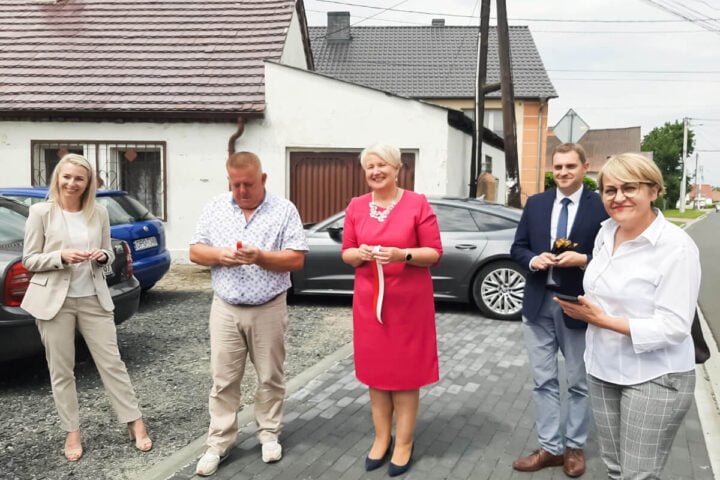 Uroczyste otwarcia drogi powiatowej Klapacz