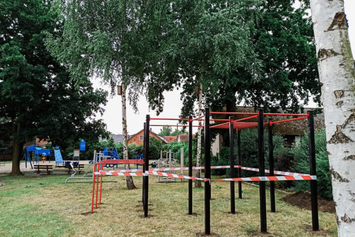 Nowa atrakcja na siołkowickim placu zabaw