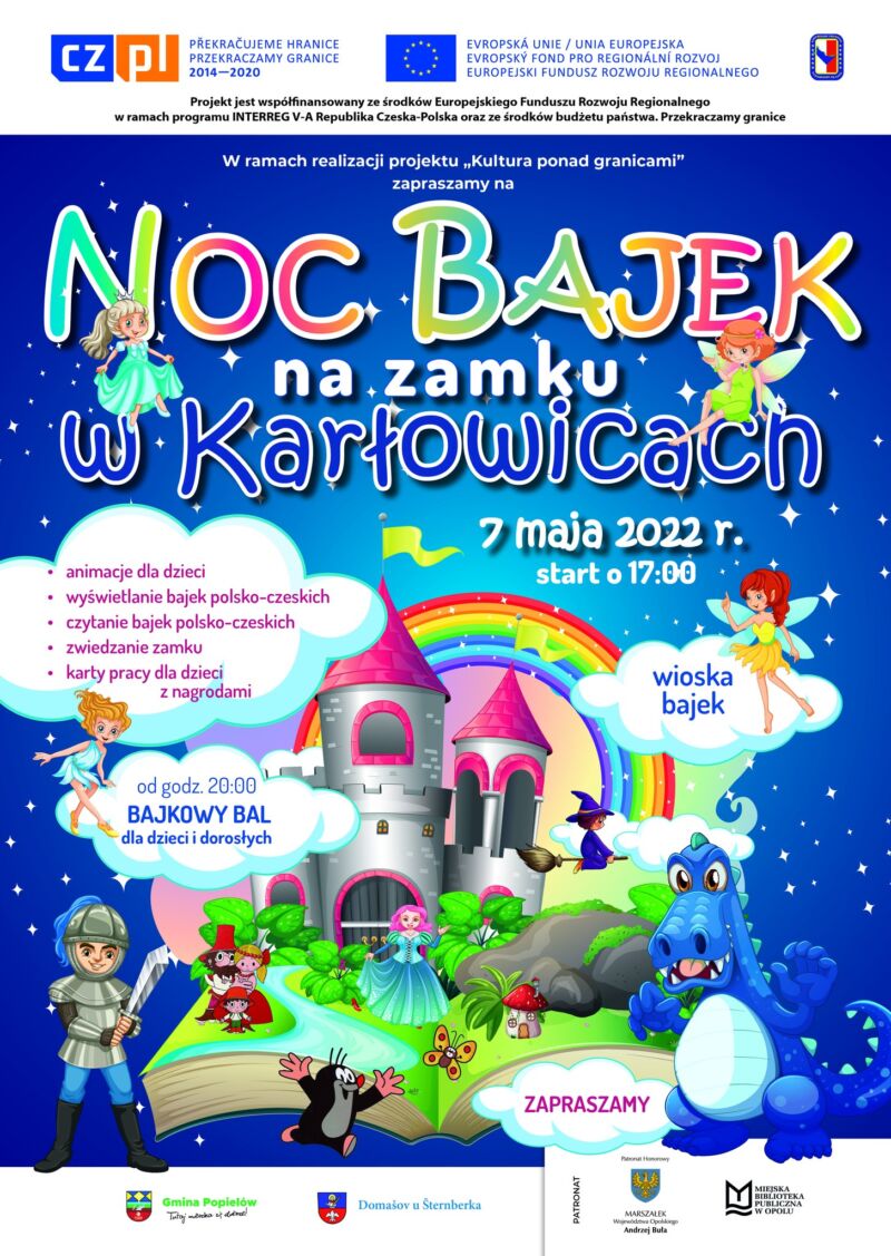 „Noc bajek" na zamku w Karłowicach