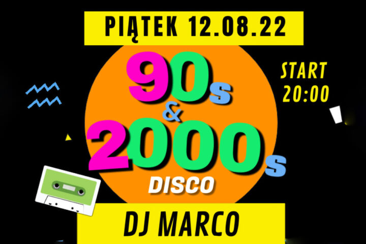 Retro party, czyli dyskoteka w stylu lat 90′ i 2000′ u Śtantina!