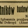 Stare ogłoszenia, anonse, reklama z regionu