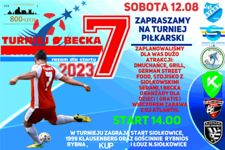Turniej Piłkarski i Zabawa Taneczna w Siołkowicach