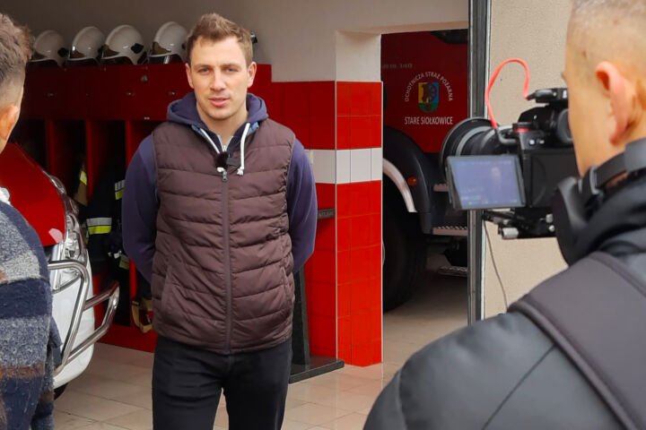 Ekipa Popielów TV odwiedziła Stare Siołkowice