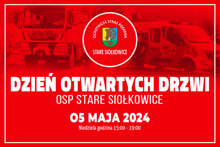 Dzień Otwartych Drzwi w straży w Starych Siołkowicach!