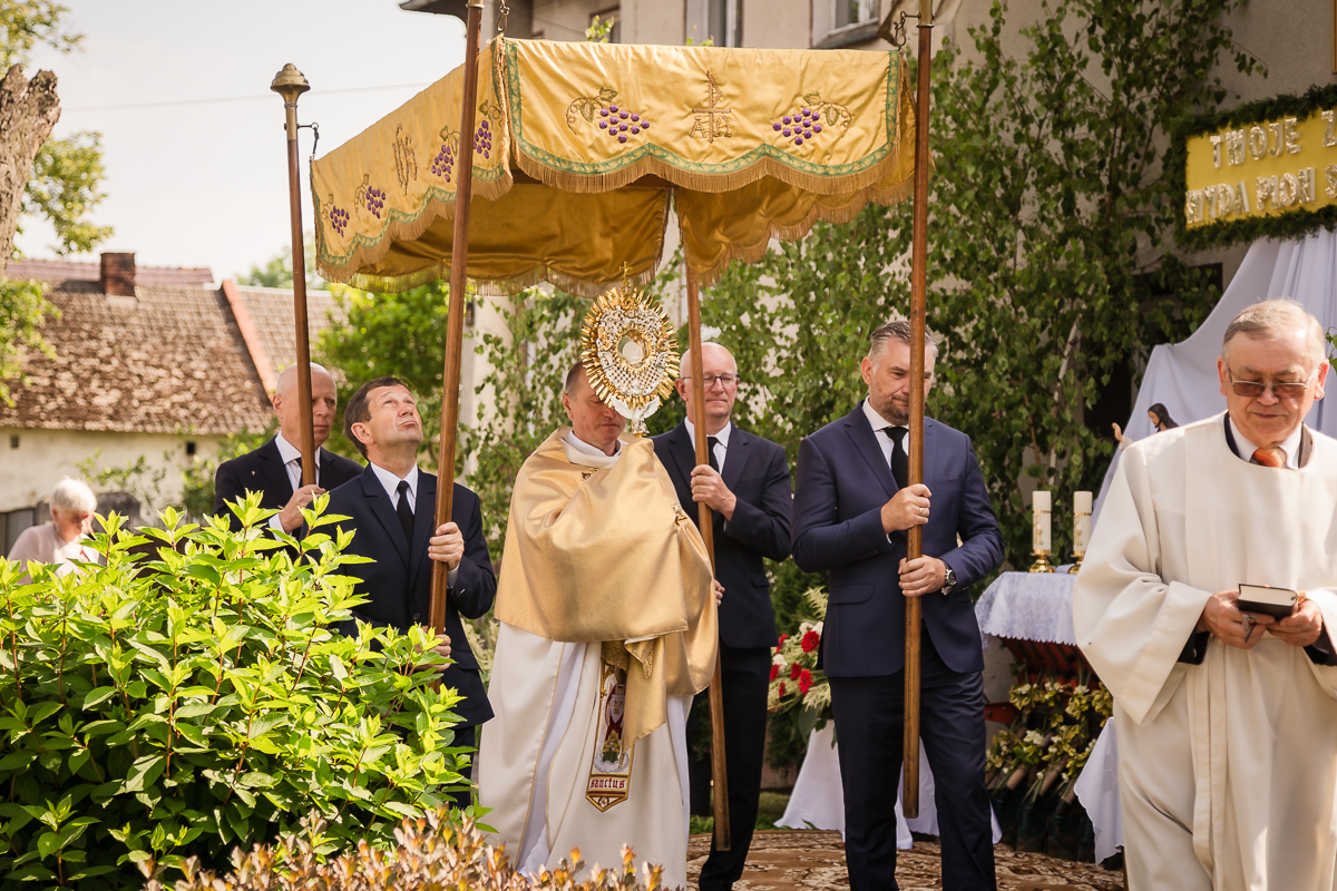 Boże Ciało na ulicach Starych Siołkowic