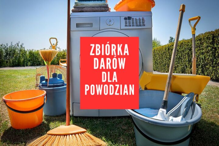 Zbiórka darów dla powodzian: Pilnie potrzebne używane pralki, lodówki oraz materiały do sprzątania!
