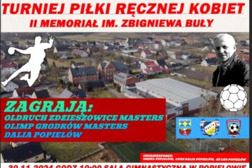 II Memoriał im. Zbigniewa Buły już sobotę!
