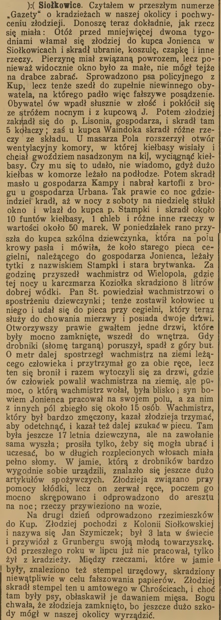 "Dziupla" - Rok 1911 "Dziupla" - Rok 1911