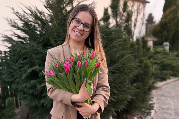 Wiktoria Psykalla – młoda, dynamiczna mieszkanka Starych Siołkowic i założycielka „Koziego Dworku”