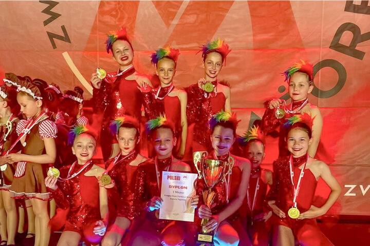 Gratulacje dla Euforii Popielów – Mistrzyń Polski Mażoretek!