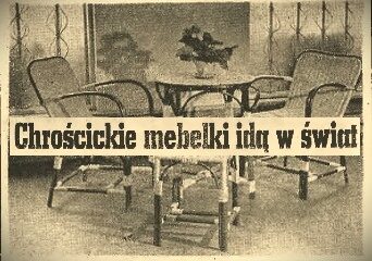 Chrościckie mebelki poszły w świat