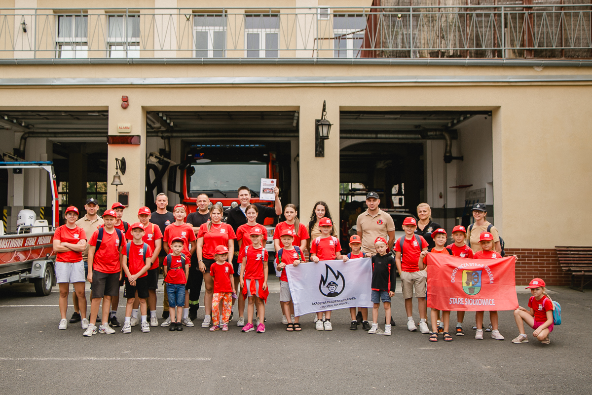 Młodzi strażacy z OSP Stare Siołkowice zakończyli udany obóz integracyjno-szkoleniowy