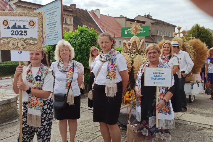 Stare Siołkowice na Dożynkach Powiatowo–Gminnych w Niemodlinie