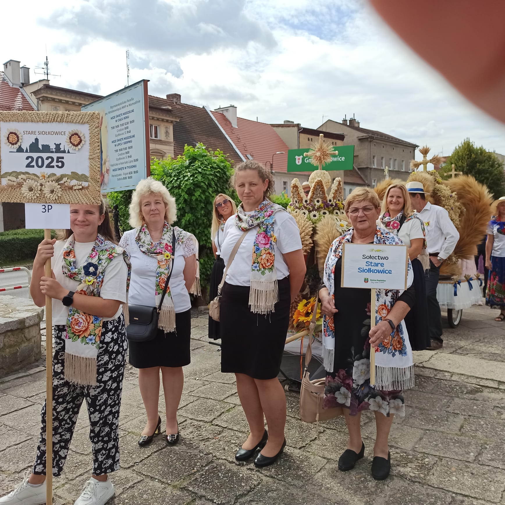 Stare Siołkowice na Dożynkach Powiatowo–Gminnych w Niemodlinie
