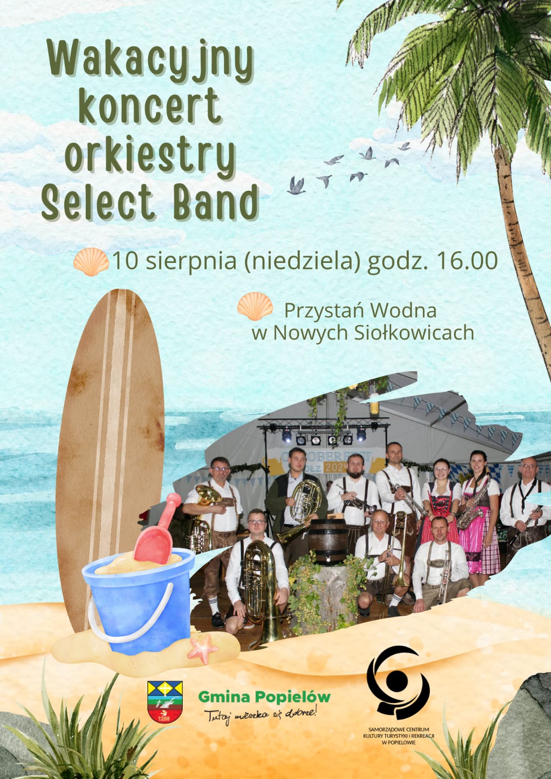Wakacyjny koncert orkiestry Select Band