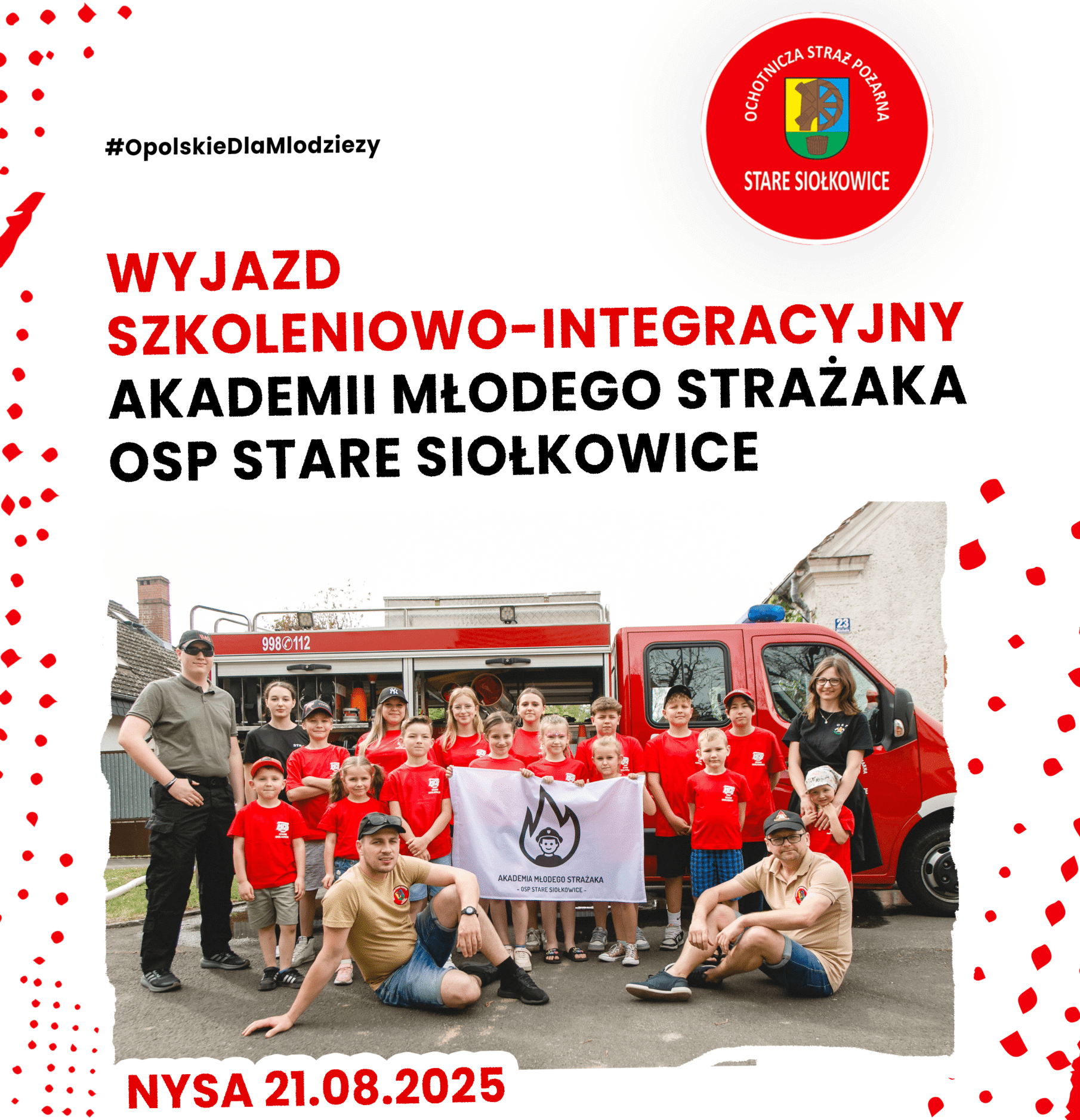 Wyjazd szkoleniowo-integracyjny Akademii Młodego Strażaka OSP