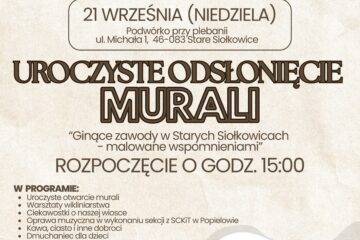Uroczyste odsłonięcie murali w Starych Siołkowicach