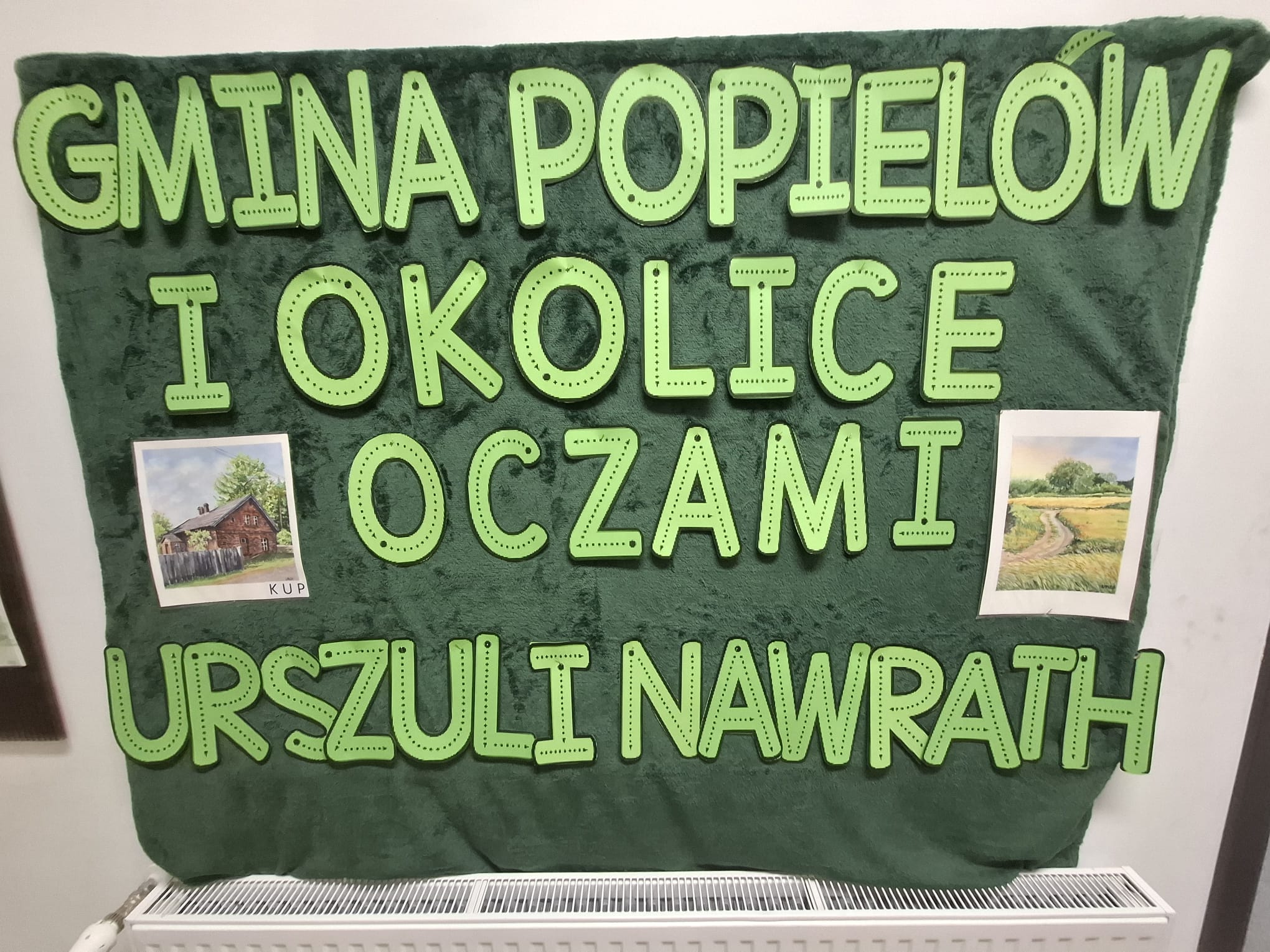 Otwarcie wystawy twórczości Urszuli Nawrath w Bibliotece w Starych Siołkowicach [ZDJĘCIA]